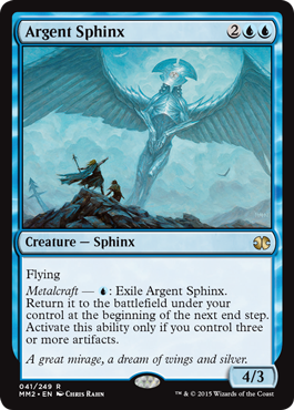 Argent Sphinx (Modern Masters 2015) Light Play
