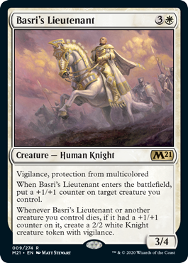 Basri's Lieutenant (Magic 2021 Core Set) Near Mint