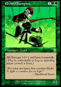 Elvish Champion (Invasion) Medium Play