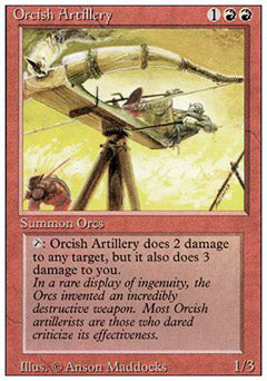 Orcish Artillery (Revised) Light Play