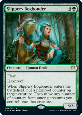 Slippery Bogbonder (Commander 2020 Ikoria) Near Mint