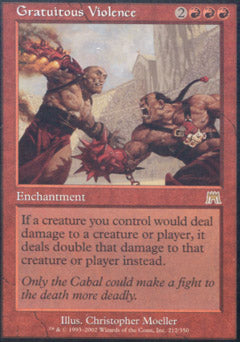 Gratuitous Violence (Onslaught) Medium Play