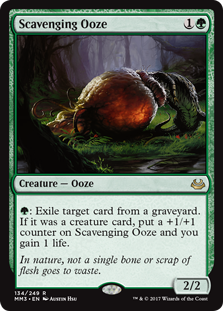 Scavenging Ooze (Modern Masters 2017) Light Play
