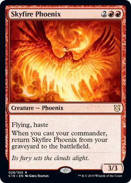 Skyfire Phoenix (Commander 2019) Near Mint