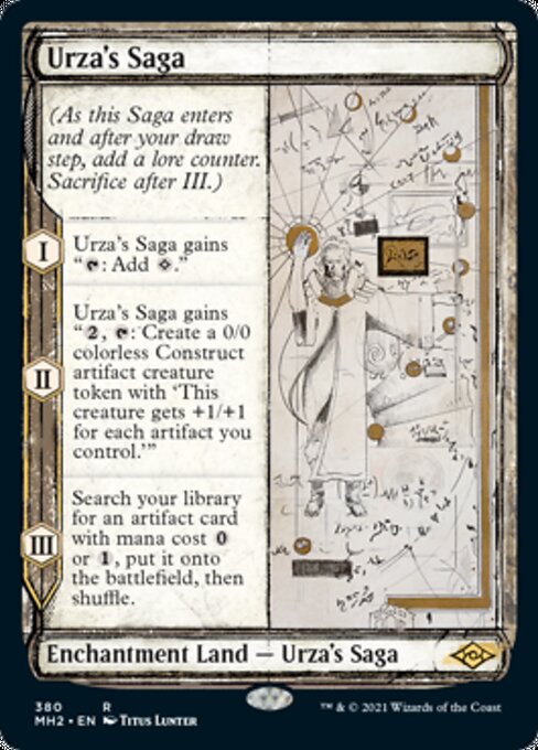 Urza's Saga (Showcase) (Modern Horizons 2) Near Mint Foil