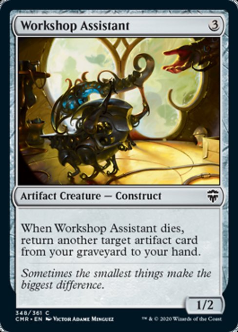 Workshop Assistant (Commander Legends) Light Play Foil