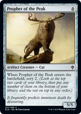 Prophet of the Peak (Throne of Eldraine) Near Mint