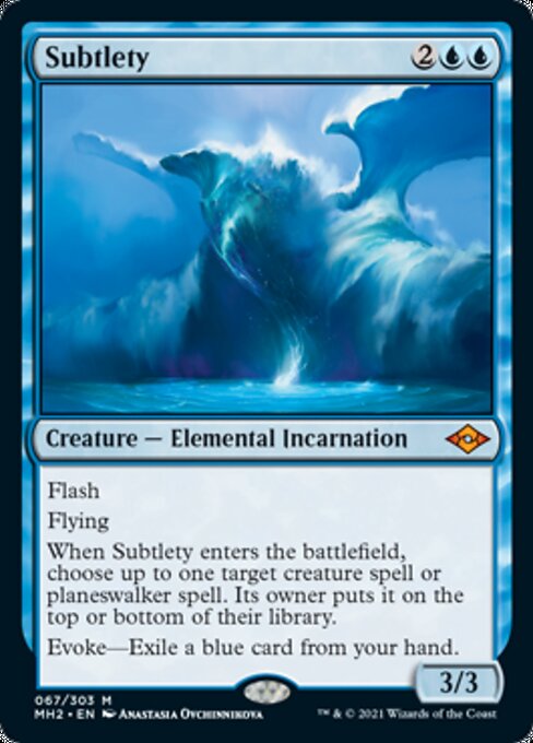 Subtlety (Modern Horizons 2) Medium Play