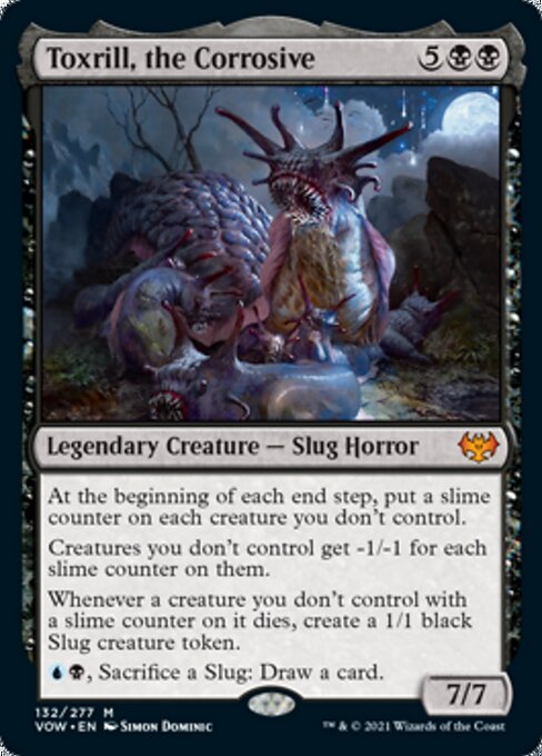Toxrill, the Corrosive (Innistrad: Crimson Vow) Medium Play