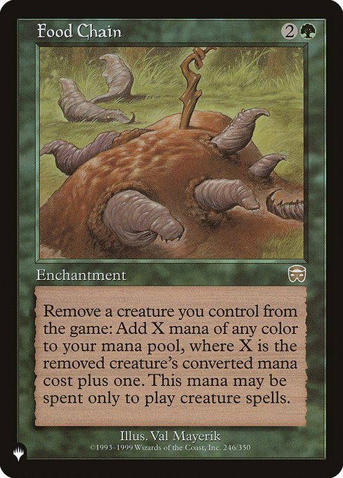 Food Chain (The List) Near Mint