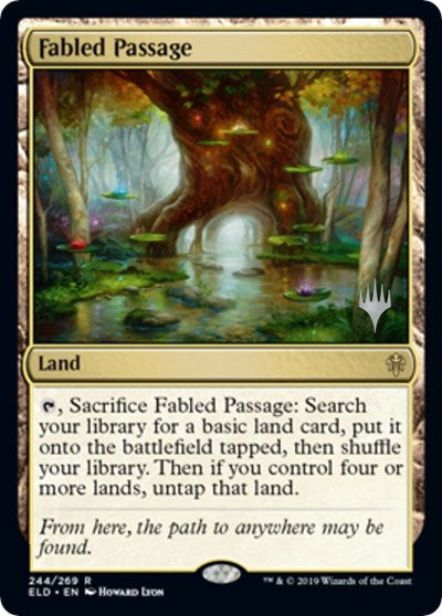 Fabled Passage (Promo Pack: Throne of Eldraine) Light Play Foil