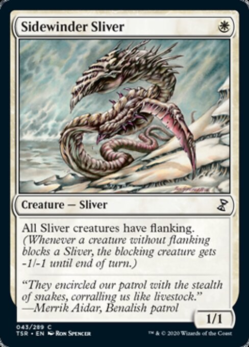 Sidewinder Sliver (Time Spiral Remastered) Near Mint