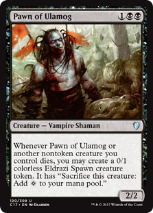 Pawn of Ulamog (Commander 2017) Light Play