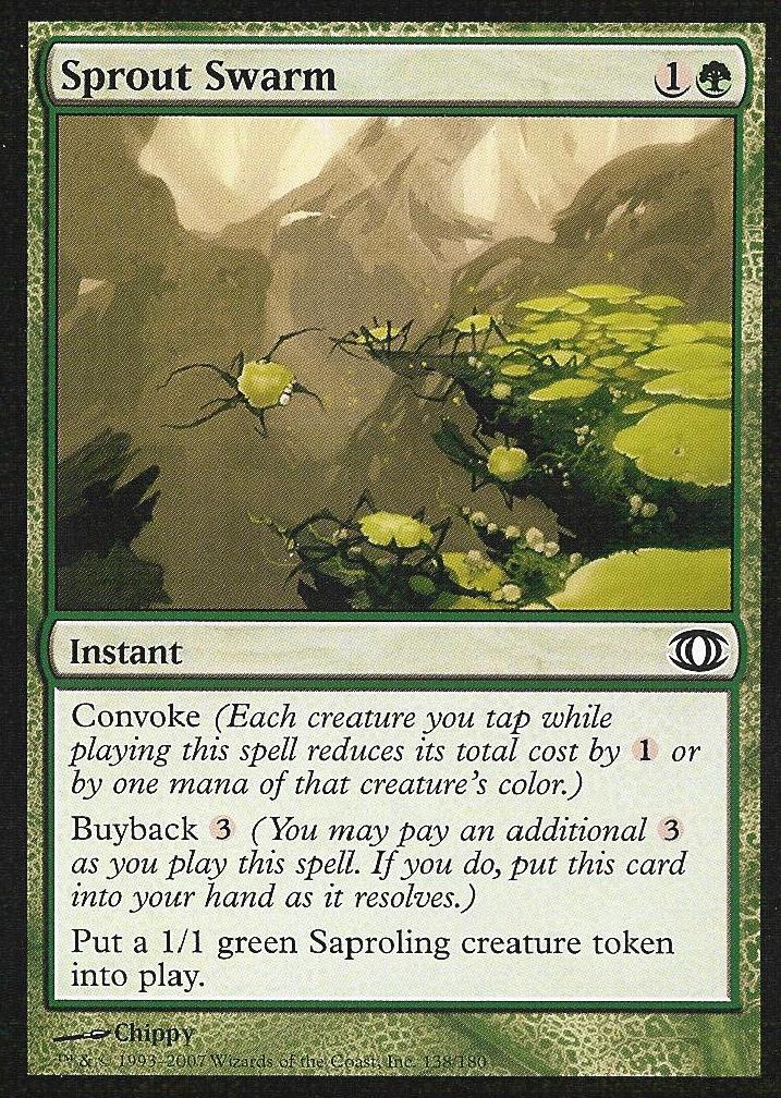 Sprout Swarm (Futuresight) Medium Play Foil