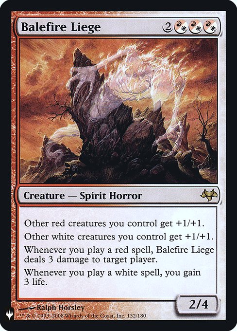 Balefire Liege (Mystery Booster Retail Edition Foils) Near Mint Foil