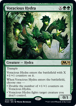 Voracious Hydra (Magic 2020 Core Set) Near Mint