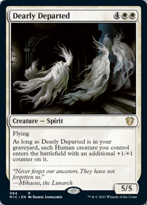 Dearly Departed (Commander 2021 Midnight Hunt) Light Play