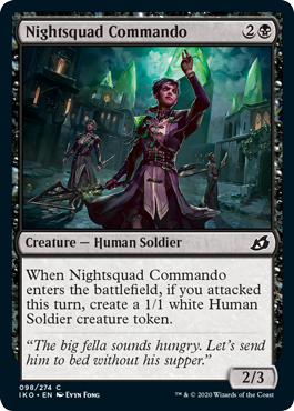 Nightsquad Commando (Ikoria: Lair of Behemoths) Near Mint
