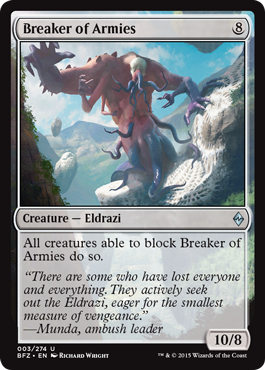Breaker of Armies (Battle for Zendikar) Near Mint