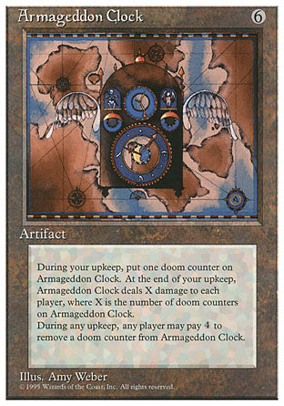 Armageddon Clock (4th Edition) Medium Play