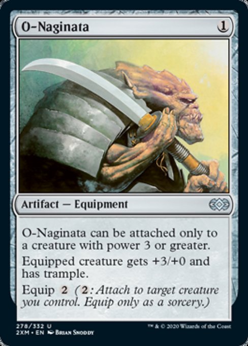 O-Naginata (Double Masters) Near Mint Foil