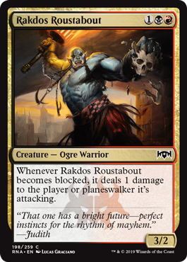 Rakdos Roustabout (Ravnica Allegiance) Near Mint