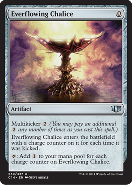 Everflowing Chalice (Commander 2014 Edition) Medium Play