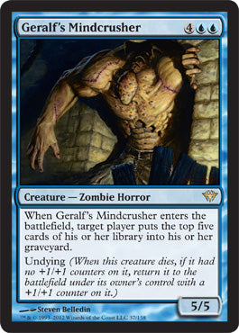 Geralf's Mindcrusher (Dark Ascension) Medium Play