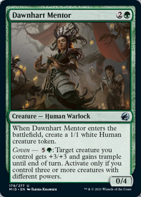 Dawnhart Mentor (Innistrad: Midnight Hunt) Near Mint
