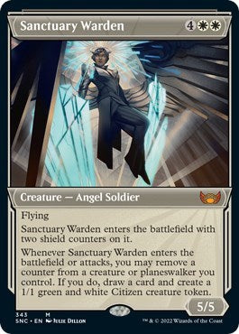 Sanctuary Warden (Showcase) (Streets of New Capenna) Light Play