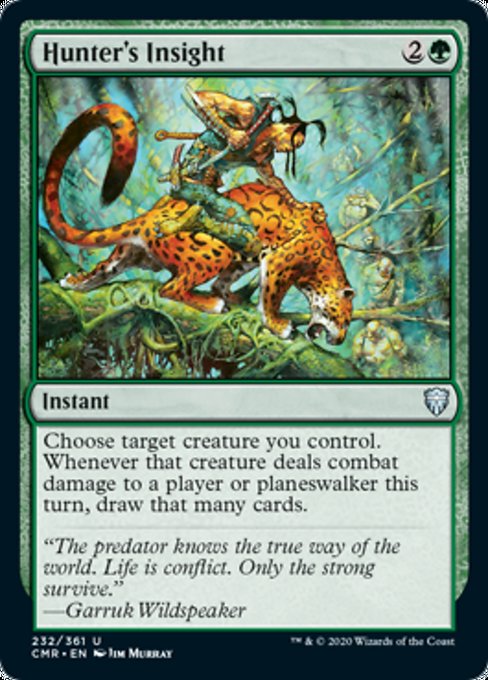 Hunter's Insight (Commander Legends) Near Mint
