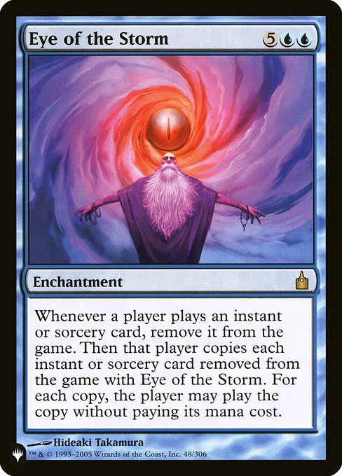 Eye of the Storm (The List) Near Mint