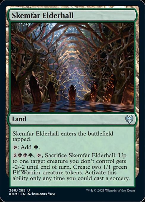 Skemfar Elderhall (Kaldheim) Near Mint Foil