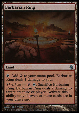 Barbarian Ring (Premium Deck Series: Fire and Lightning) Near Mint Foil