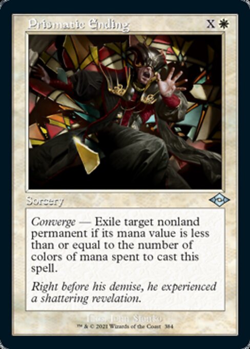 Prismatic Ending (Retro Frame) (Modern Horizons 2) Near Mint