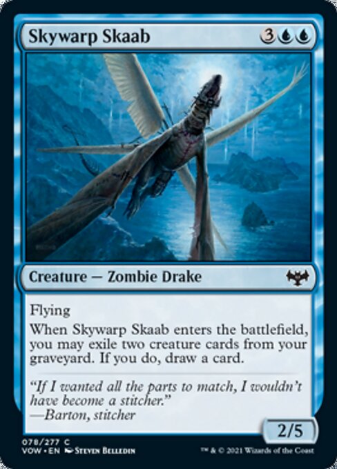 Skywarp Skaab (Innistrad: Crimson Vow) Near Mint Foil