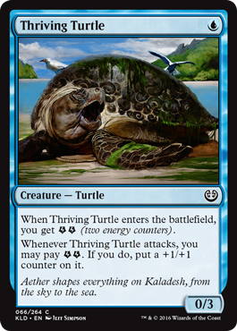 Thriving Turtle (Kaladesh) Heavy Play