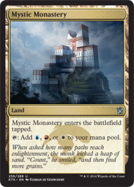 Mystic Monastery (Khans of Tarkir) Medium Play
