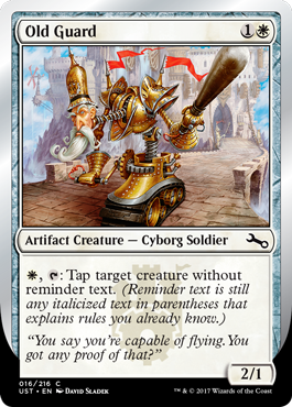 Old Guard (Unstable) Near Mint Foil