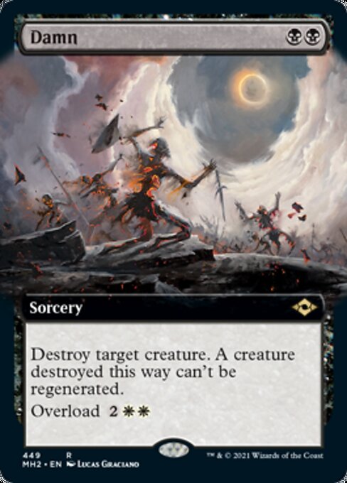 Damn (Extended Art) (Modern Horizons 2) Near Mint Foil