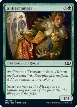 Glittermonger (Streets of New Capenna) Near Mint Foil