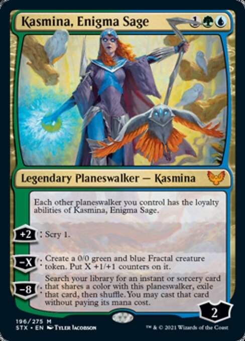 Kasmina, Enigma Sage (Strixhaven) Near Mint