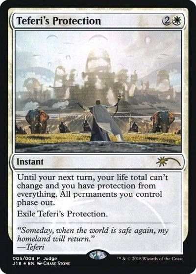 Teferi's Protection (J18) (Promos: Judge) Near Mint Foil
