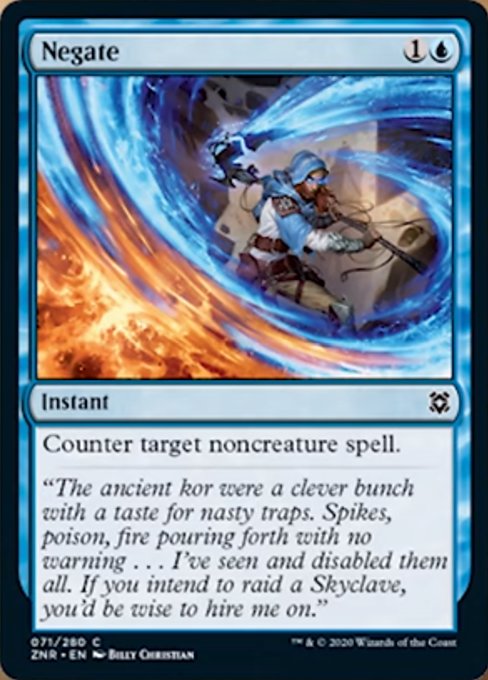 Negate (Zendikar Rising) Near Mint