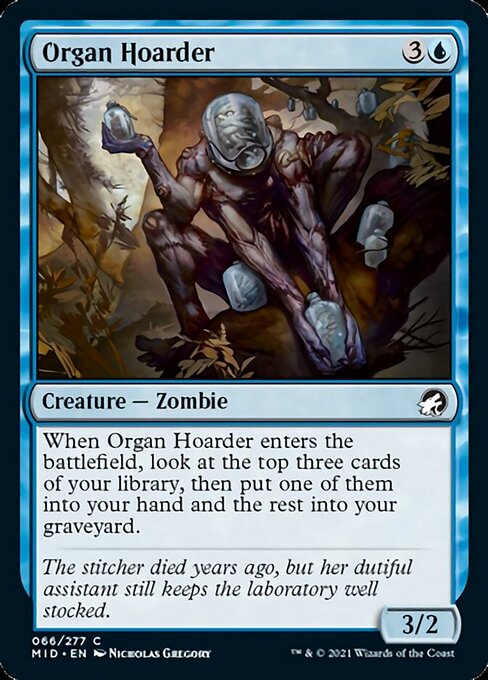 Organ Hoarder (Innistrad: Midnight Hunt) Near Mint