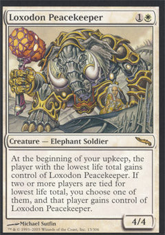 Loxodon Peacekeeper (Mirrodin) Medium Play
