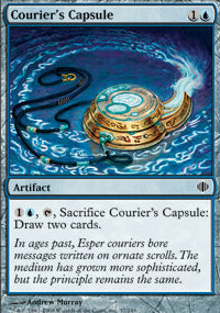 Courier's Capsule (Shards of Alara) Medium Play Foil