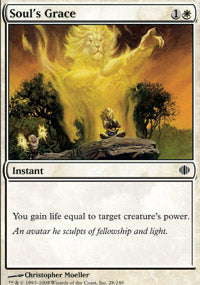 Soul's Grace (Shards of Alara) Medium Play