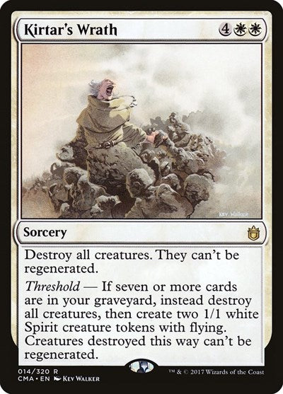 Kirtar's Wrath (Commander Anthology) Near Mint