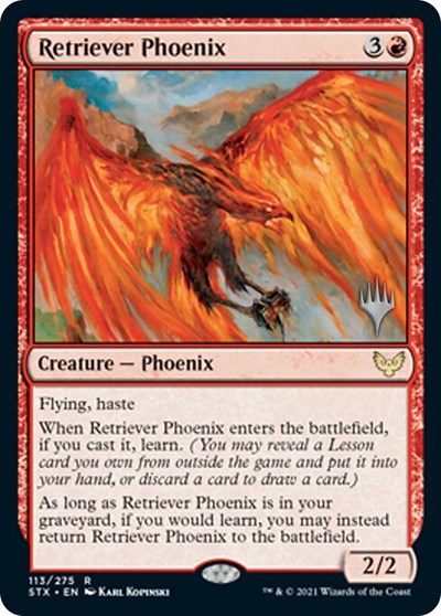 Retriever Phoenix (Promo Pack: Strixhaven) Near Mint Foil